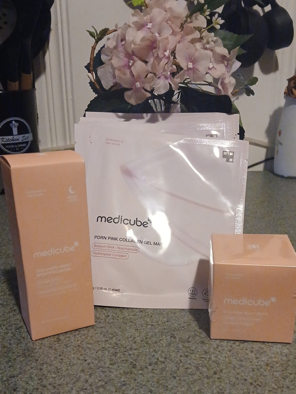 Medicube Pink Collagen Korean Skincare Set